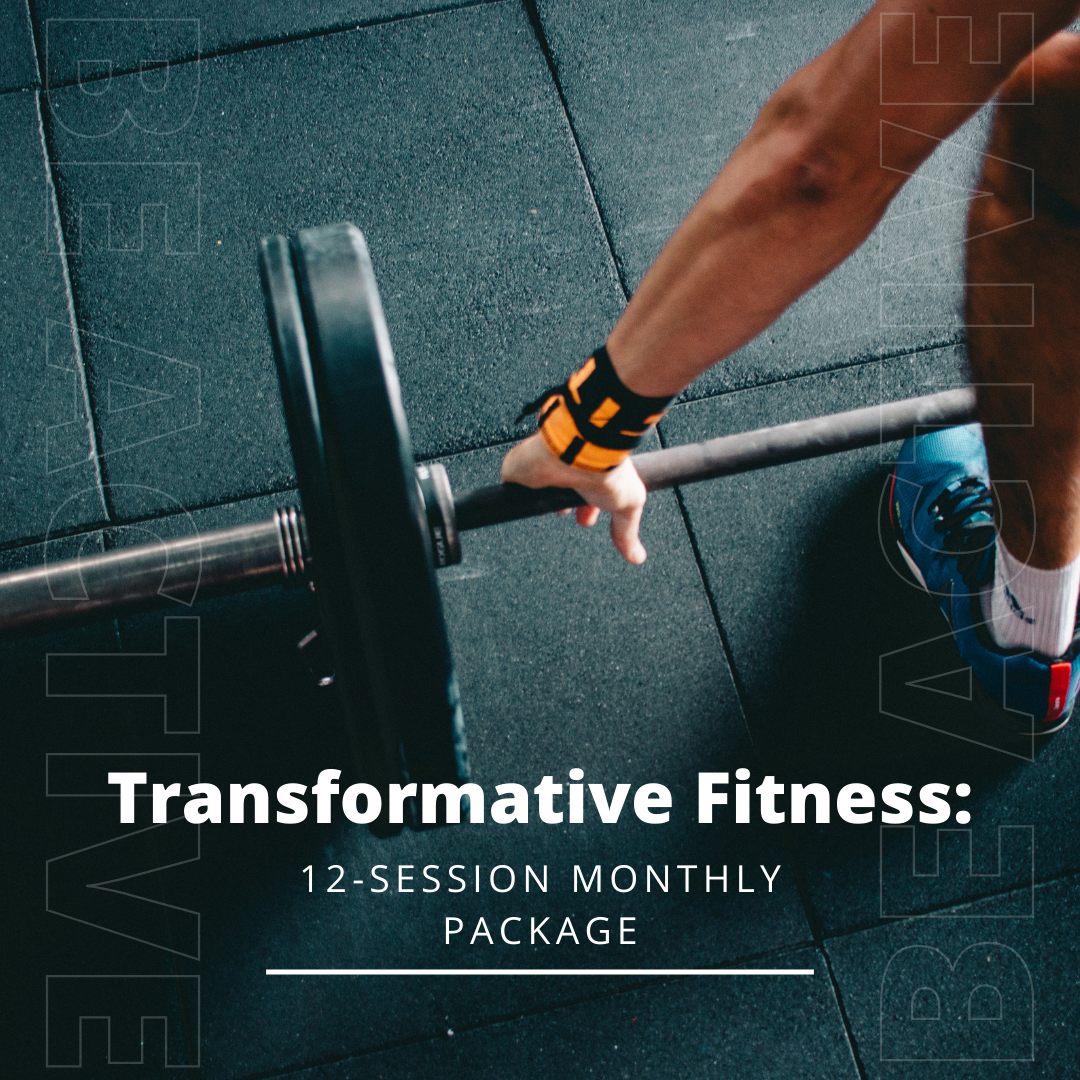 3 month package - Transformative Fitness: 12-Session Monthly Package