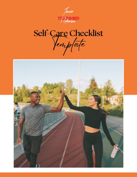 Self Care Checklist Template